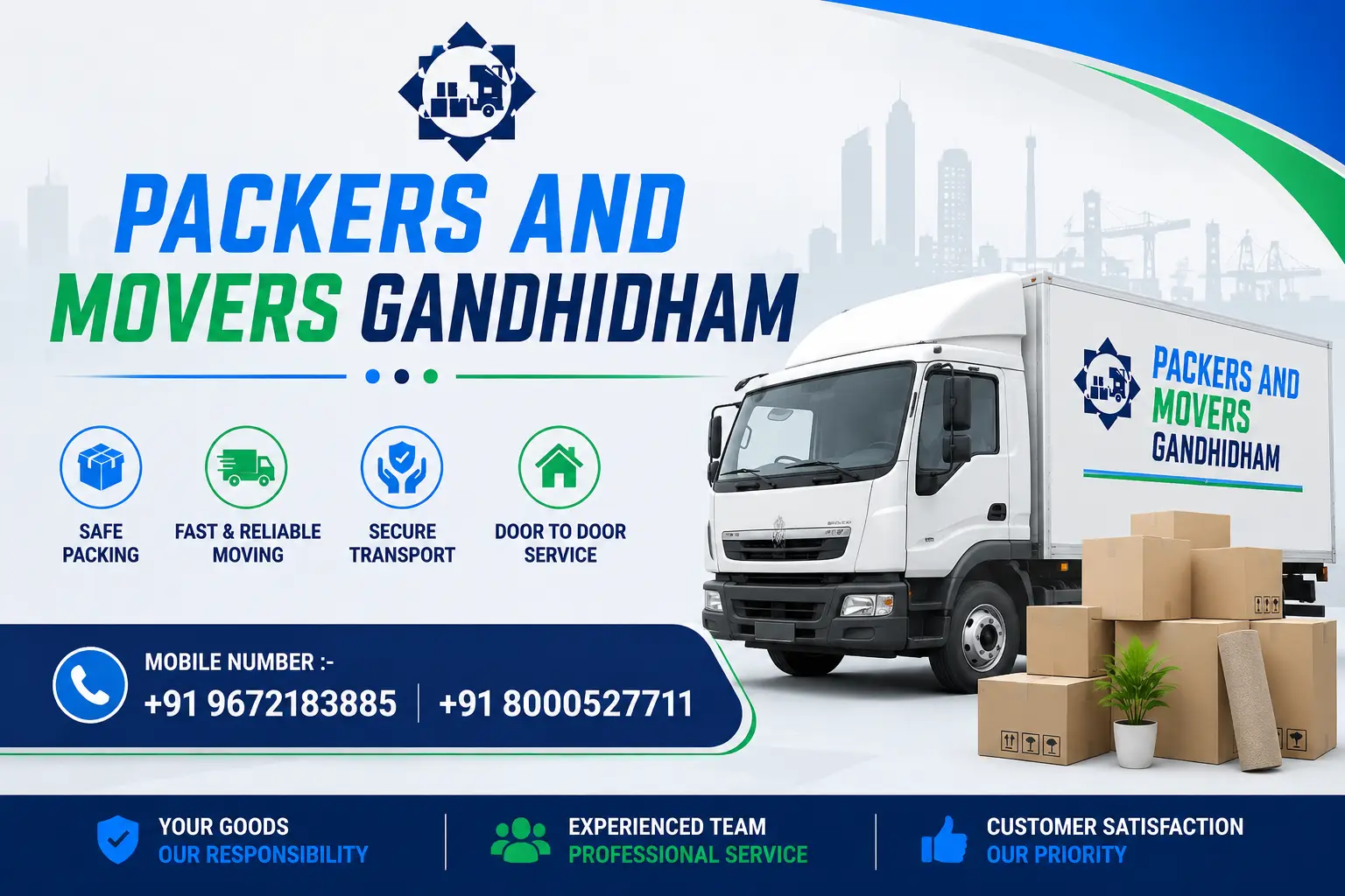 packers and movers gandhidham